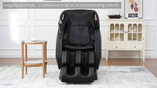 Inbox Zero Lashayna Luxury 4D Zero Gravity Massage ChairSL Track 